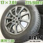 ��� 225/60R17 ������ۥ����� 4�ܥ��å�BRIDGESTONE BLIZZAK DM-V3 AIRNOVA ������ۥ����륻�å�XV �ʤɤ˥����� �ۥ����� 17����� �����åɥ쥹������