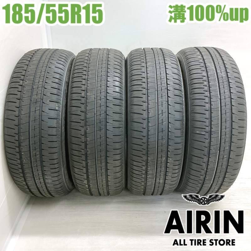 185/55R15 ブリヂストンエコピア NH200C 4本セット<BR>2025年製 残溝
