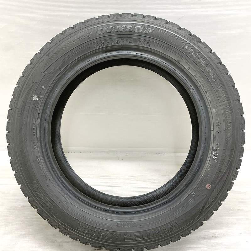 グエンタンコン ダンロップ　ウインターマックス　155/65R14 155/65R14 ダンロップウインターマックス WM02 1本 単品<BR>2022年製