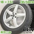 ��� 245/50R18 ������ۥ����� 4�ܥ��å�BRIDGESTONE BLIZZAK VRX3 SIBILLA TZ ������ۥ����륻�åȥա��� �ա����ϥ��֥�å� �ʤɤ˥����� �ۥ����� 18����� �����åɥ쥹������