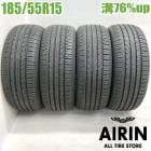 185/55R15 �����ƥå���ZT1000 4�ܥ��å�2021ǯ�� �Ĺ�76% ��ť����� 15������ѥå����å� bB �ե��å� �ޡ��� �ǥߥ� �٥꡼��