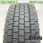 265/70R19.5 140/138J ������å� �����ԡ�081 1�� ñ��2025ǯ�� �Ĺ�93% ��ť����� 19.5������緿 �㾲 4�� �ȥ�å� 10t 10t��