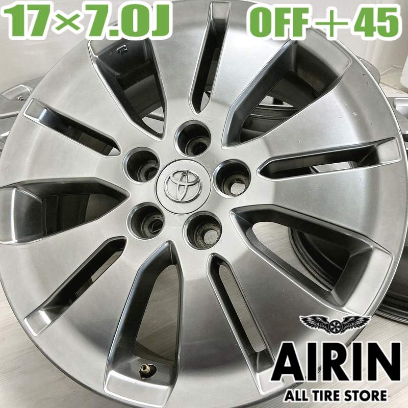 17インチ アルミ トヨタ アルファード 純正 4本セット<BR>ヴォクシー 
