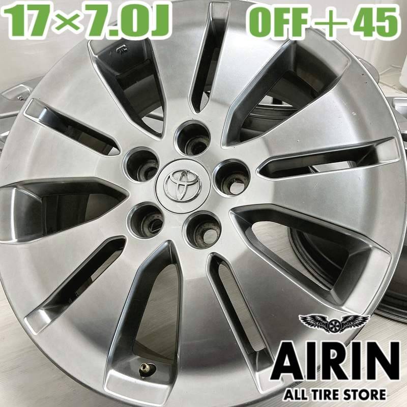 17インチ アルミ トヨタ アルファード 純正 4本セット<BR>ヴォクシー 