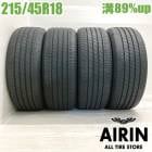 215/45R18  �֥�¥��ȥ�ȥ�� T005A 4�ܥ��å�2024ǯ�� �Ĺ�89% ��ť����� 18�����SAI �Υ� ���������� �������饹�ݡ��� �������饻���� ������ե���ƥ���