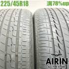 225/45R18  �֥�¥��ȥ�쥰�� GR-�������� 2�ܥ��å�2021ǯ�� �Ĺ�78% ��ť����� 18��������饦�󥢥��꡼�� ���ǥå��� ���塼�� WRX S4 �쥬����B4
