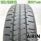 185/60R15  �֥�¥��ȥ�˥塼�� 1�� ñ��2024ǯ�� �Ĺ�92% ��ť����� 15����������� �٥륿 �����å� ���쥤�� ����ȥ� �ե��å�