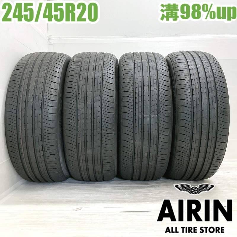 245/45R20 ダンロップ ノーマルタイヤ4本セット 245/45R20 ダンロップeスポーツマックス 4本セット<BR>2025年製 残溝98