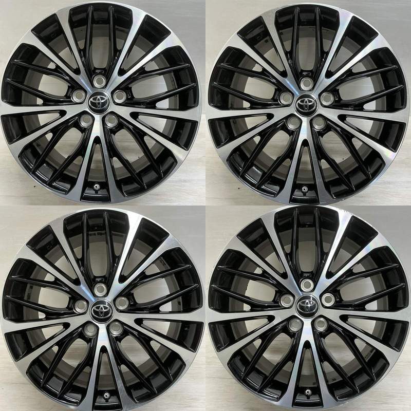 しししトヨタ カムリ純正18インチホイール4本セット 中古 18インチ アルミ トヨタ カムリ 純正 4本セット<BR>カムリ カムリ