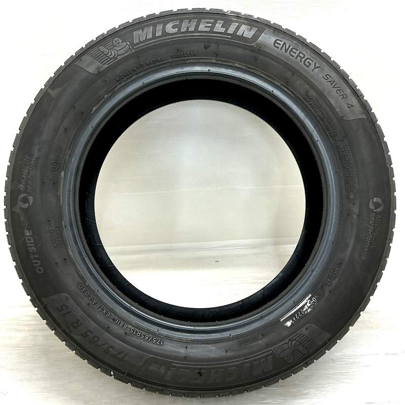 中古 ミシュラン エナジーセイバー4 175/65R15 4本 2021年製 中古 175/65R15 ミシュラン エナジーセイバー 4 1本 単品<BR>アクア