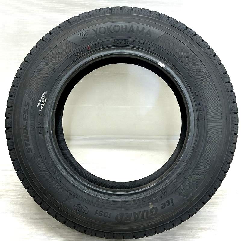 【新品未使用】ヨコハマ アイスガード iG91 155/80R14 4本 155/80R14 88/86N ヨコハマアイスガード IG91 4本セット<BR>2025年製