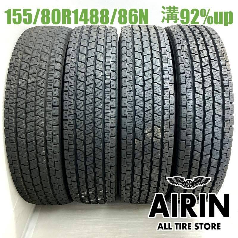 【新品未使用】ヨコハマ アイスガード iG91 155/80R14 4本 155/80R14 88/86N ヨコハマアイスガード IG91 4本セット<BR>2025年製