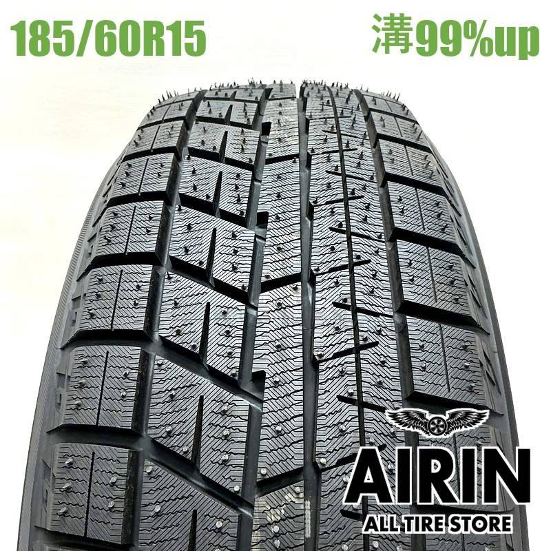 185/60R15 ヨコハマアイスガード6 IG60 1本 単品<BR>2023年製 残溝99 