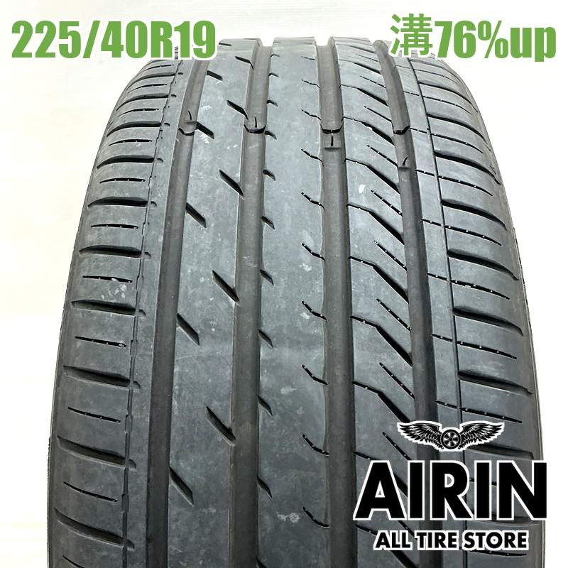 225/40R19 ダヴァンティDX640 1本 単品<BR>2024年製 残溝76% 中古 