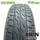 155/65R14  �֥�¥��ȥ�ͥ����ȥ꡼ 1�� ñ��2021ǯ�� �Ĺ�79% ��ť����� 14��������̥ܥå��� nbox �ǥ��� ���ե��� ���ڡ����� �若��� ��������