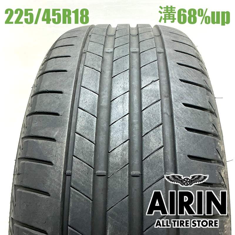 極上中古タイヤ 225/40R18 ブリヂストン トランザ 25年製 225/40R18 92Y XL ブリヂストン TURANZA 6 ENLITEN （トランザ6