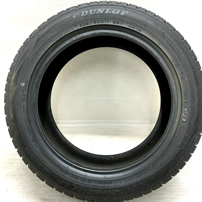 225/50R17 ダンロップウインターマックス WM02 2本セット<BR>2021年製