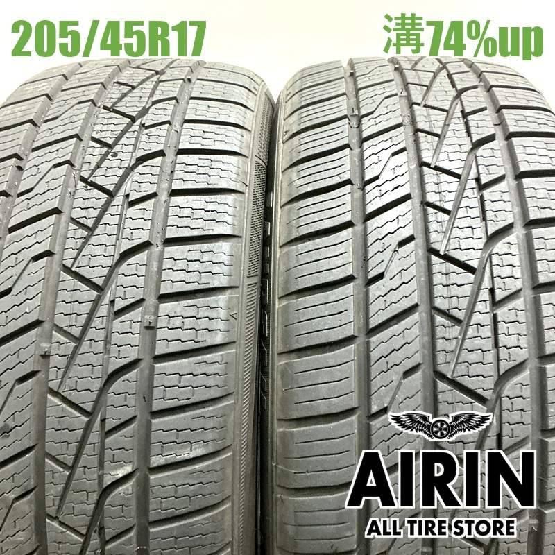 205/45R17 ランドセイルフォーシーズンズ 2本セット<BR>2024年製 残溝