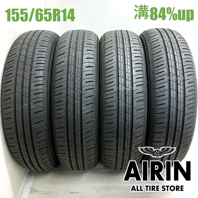 155/65R14  ������åץ��ʥ����� EC350+ 4�ܥ��å�2024ǯ�� �Ĺ�84% ��ť����� 14��������̥ܥå��� nbox �ǥ��� ���ե��� ���ڡ����� �若��� ��������