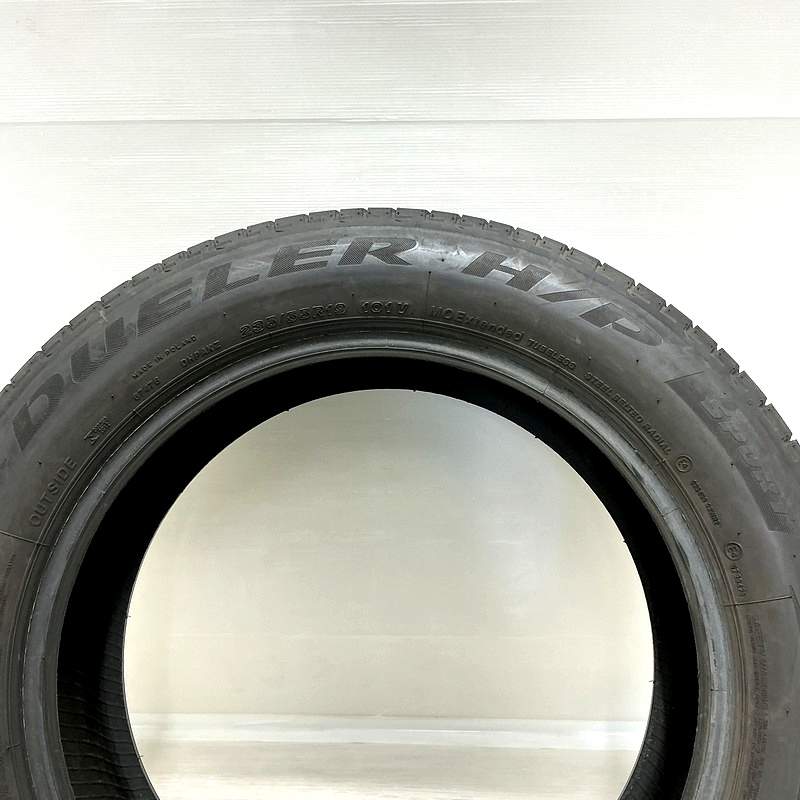235/55R19 ブリヂストンデューラーH/Pスポーツ ランフラット 1本 単品