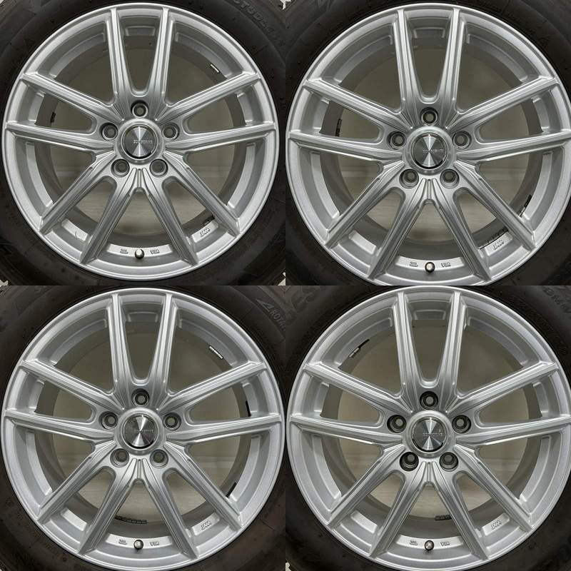中古 225/60R17 タイヤホイール 4本セット<BR>BRIDGESTONE BLIZZAK DM