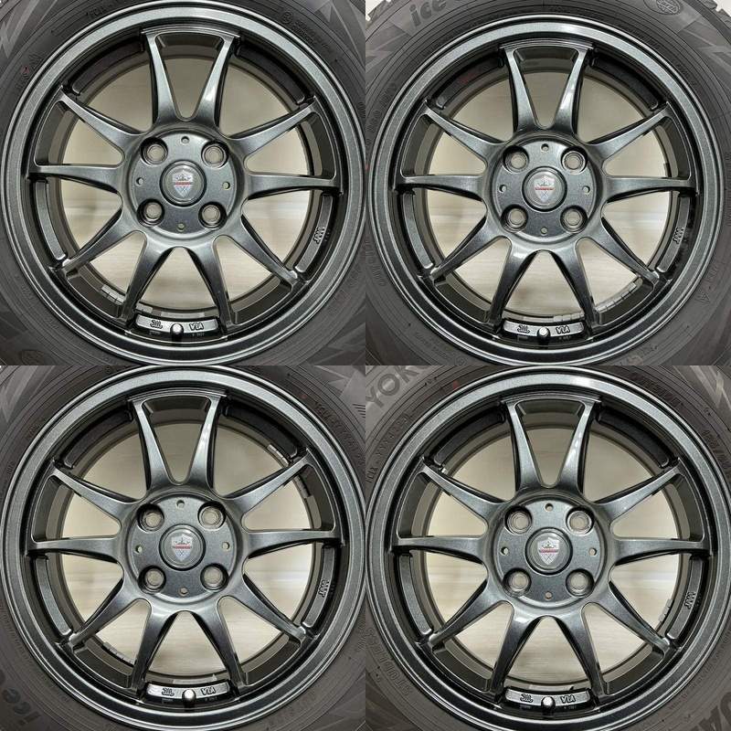 中古 185/65R15 タイヤホイール 4本セット<BR>YOKOHAMA iceGUARD 7