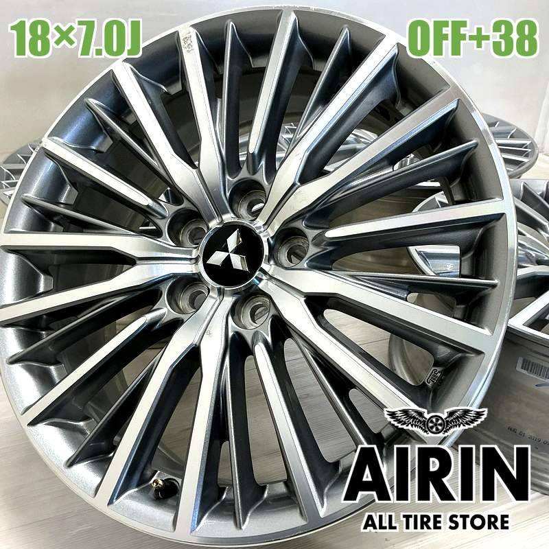 中古 18インチ アルミ 三菱 ミツビシ アウトランダー 純正 4本セット