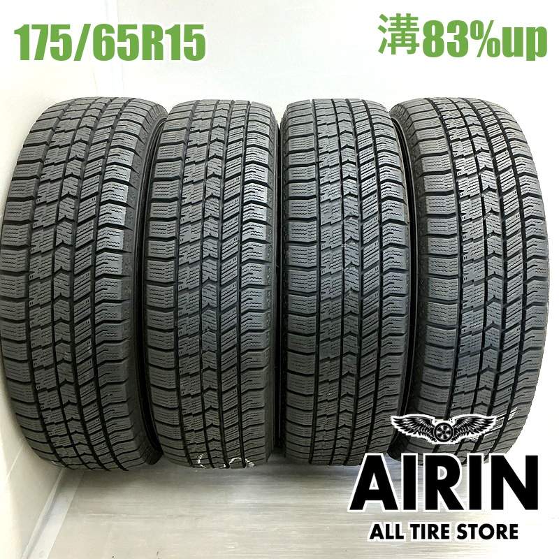 175/65R15 グッドイヤーアイスナビ 8 4本セット<BR>2022年製 残溝83