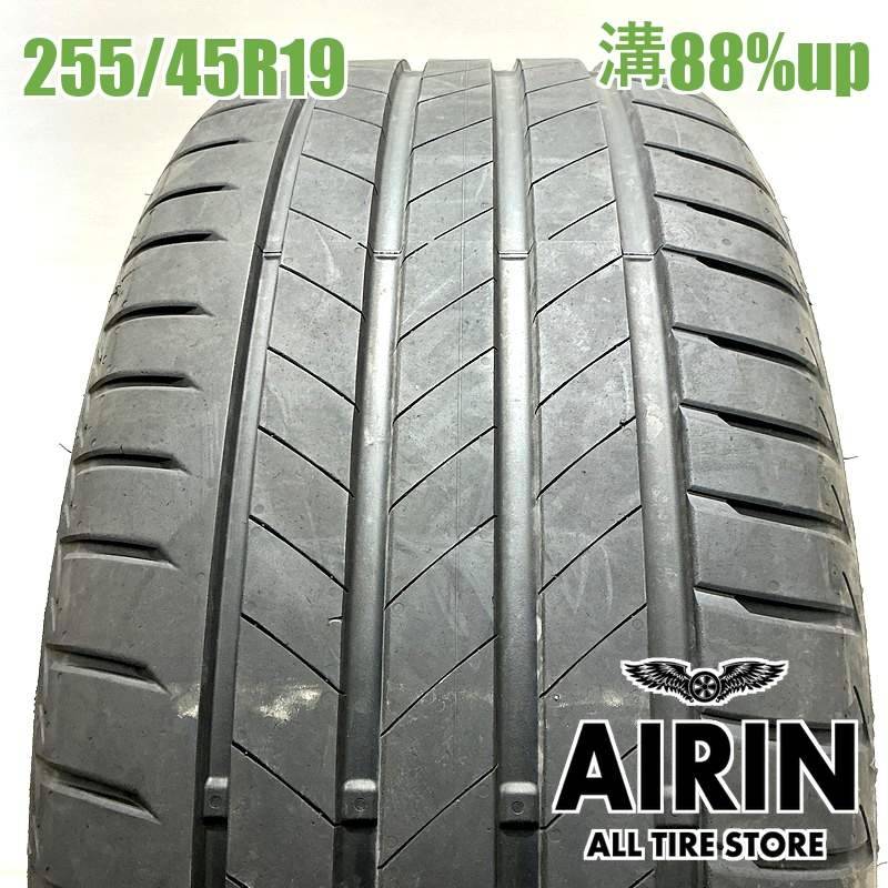 255/45R19 ブリヂストントランザ T005 1本 単品<BR>2024年製 残溝88 
