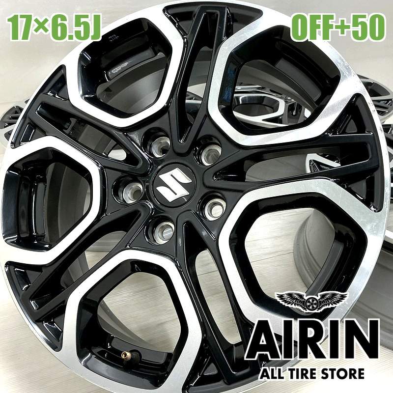 中古 17インチ アルミ スズキ スイフトスポーツ 純正 4本セット<BR