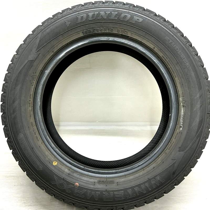185/65R15 ダンロップウインターマックス WM02 4本セット<BR>2022年製