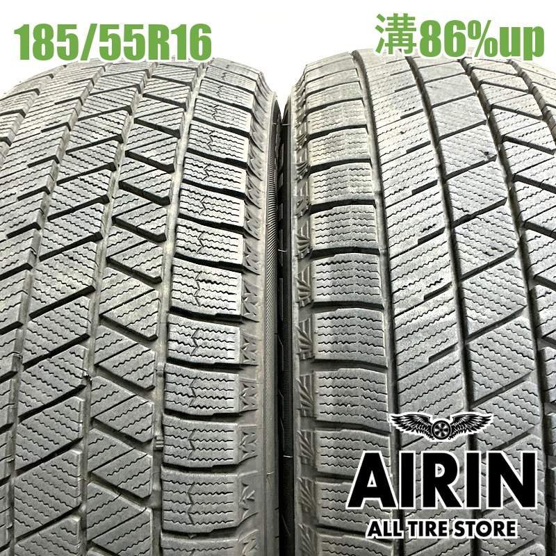 185/55R16  �֥�¥��ȥ�֥ꥶ�å� VRX3 2�ܥ��å�2022ǯ�� �Ĺ�86% ��ť����� 16������������饢������ ��������ե�������� ���쥤�� ����ȥ� �ե��å� �����ե�
