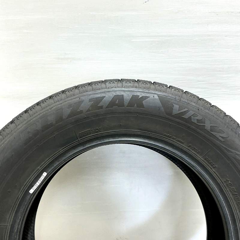 195/65R15 ブリヂストンブリザック VRX2 1本 単品<BR>2024年製 残溝70