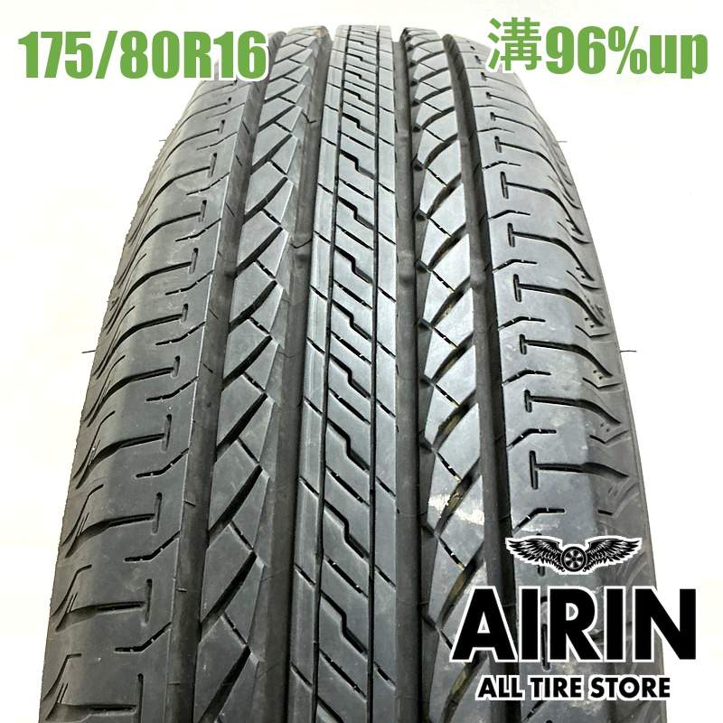 175/80R16 ブリヂストンデューラー H/L852 1本 単品<BR>2024年製 残溝