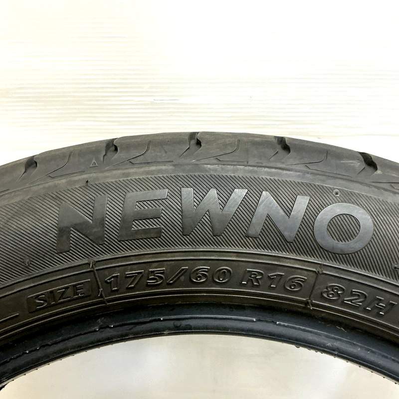 175/60R16 ブリヂストンニューノ 1本 単品<BR>2025年製 残溝86% 中古