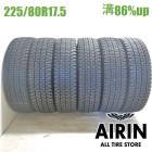 225/80R17.5 123/122L ������å� �����ԡ�001 6�ܥ��å�2022ǯ�� �Ĺ�86% ��ť����� 17.5������ե���� ��󥸥㡼 �ե�������   