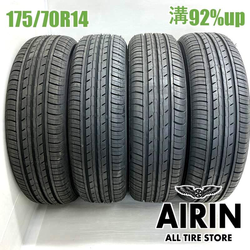 中古タイヤ4本セット！175/70R14 ヨコハマ ES32 2025年製造！ 175