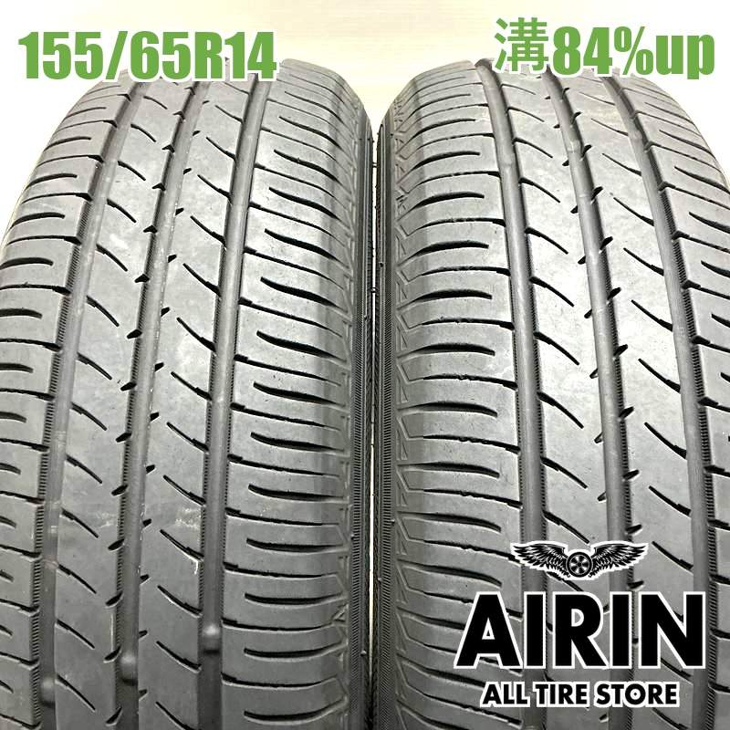 155/65R14  �ȡ��衼�ʥΥ��ʥ���3 2�ܥ��å�2023ǯ�� �Ĺ�84% ��ť����� 14��������̥ܥå��� nbox �ǥ��� ���ե��� ���ڡ����� �若��� ��������