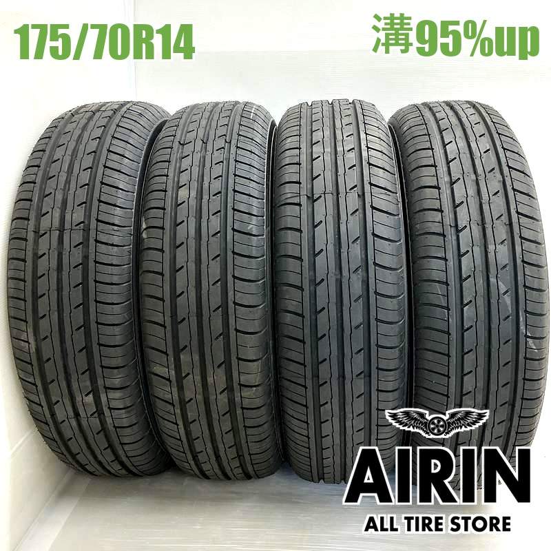 新品同様 ヨコハマ ブルーアース 175/70R14 2022年製 夏タイヤ 4本