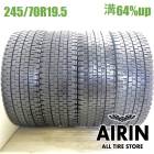 245/70R19.5 136/134J ������å� �����ԡ�001 4�ܥ��å�2025ǯ�� �Ĺ�64% ��ť����� 19.5������緿 �㾲 4�� �ȥ�å� 10t 10t��