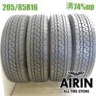 205/85R16 117/115L �֥�¥��ȥ� �ǥ��ӥ� M804 4�ܥ��å�2025ǯ�� �Ĺ�74% ��ť����� 16���������� ������ �ȥ襨���� ���ȥ饹 �ǥ�ȥ� ��������