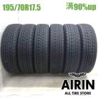 195/70R17.5 112/110L �֥�¥��ȥ� ����810 6�ܥ��å�2025ǯ�� �Ĺ�90% ��ť����� 17.5����������� �ǥ�ȥ� �ȥ襨���� ����󥿡�  