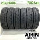 205/85R16 117/115N �֥�¥��ȥ� �ǥ��ӥ� M807 6�ܥ��å�2025ǯ�� �Ĺ�83% ��ť����� 16���������� ������ �ȥ襨���� ���ȥ饹 �ǥ�ȥ� ��������