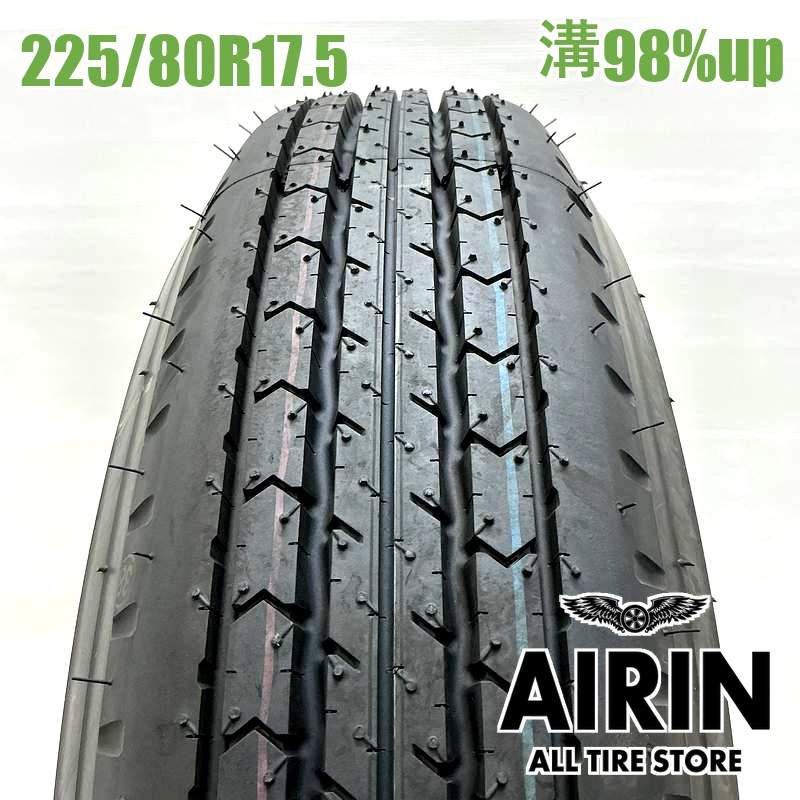 225/80R17.5 123/122L ������å� �����ԡ�110 1�� ñ��2025ǯ�� �Ĺ�98% ��ť����� 17.5������ե���� ��󥸥㡼 �ե�������   