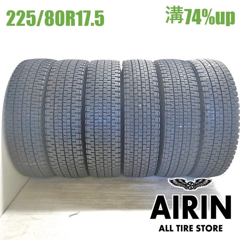 225/80R17.5 123/122L ������å� �����ԡ�001 6�ܥ��å�2022ǯ�� �Ĺ�74% ��ť����� 17.5������ե���� ��󥸥㡼 �ե�������   