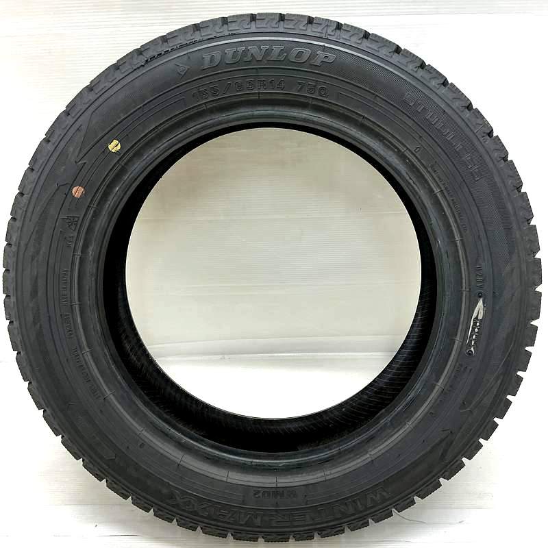 155/65R14 ダンロップウインターマックス WM02 1本 単品<BR>2022年製