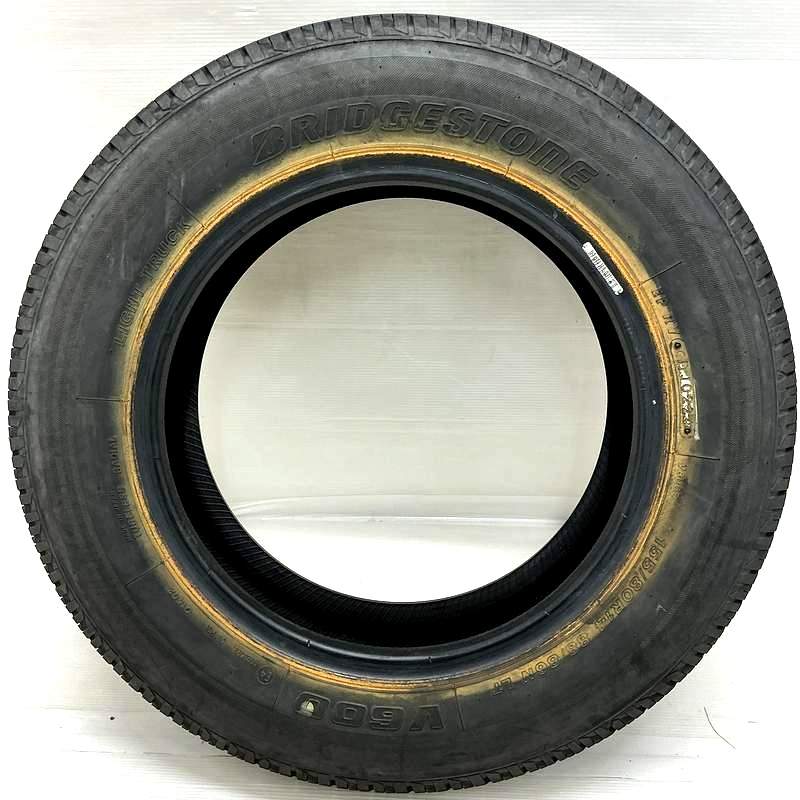 155/80R14 88/86N ブリヂストンV600 1本 単品<BR>2024年製 残溝67