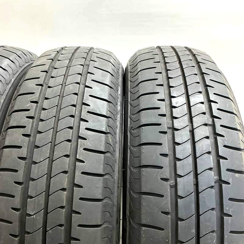65番155/65R14中古ニューノタイヤ2本 NEWNO 155/65R14 75H ブリヂストン 中古 夏タイヤ/中古 鉄ホイール付 4