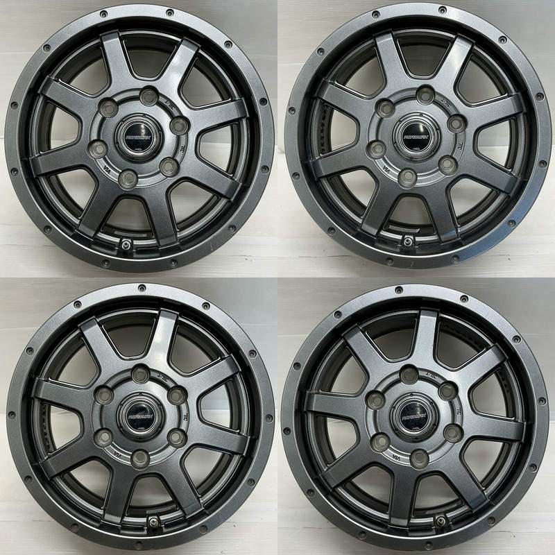 中古 15インチ アルミ ROADMAX MID RIDER ロードマックス マッド