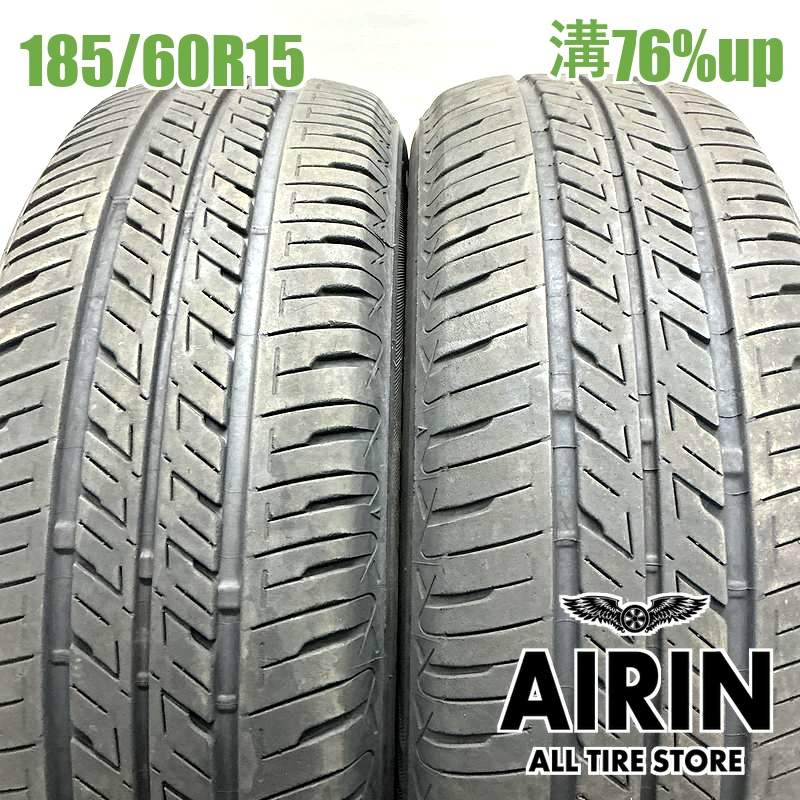 185/60R15 セイバーリングSL201 2本セット<BR>2024年製 残溝76% 中古